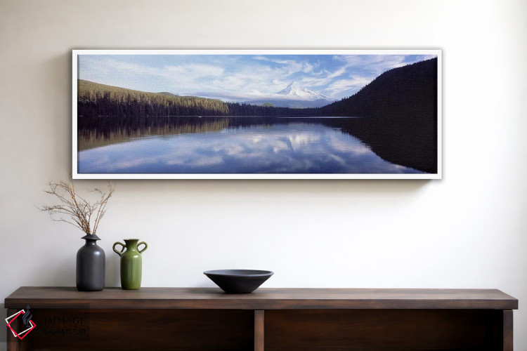 تابلو دکوراتیو Mt Hood viewed from Lost Lake, Mt. Hood National Forest… اثر پانورامیک ایمجز - D1W