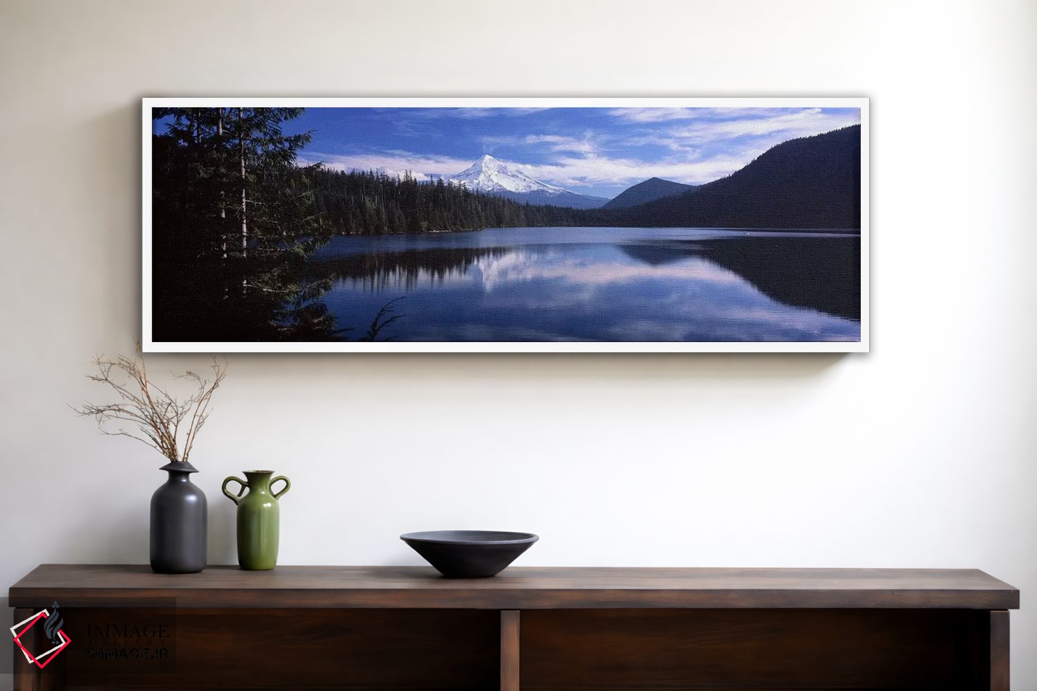 تابلو دکوراتیو Lost Lake, Mt. Hood National Forest, Hood River County… اثر پانورامیک ایمجز - D1W