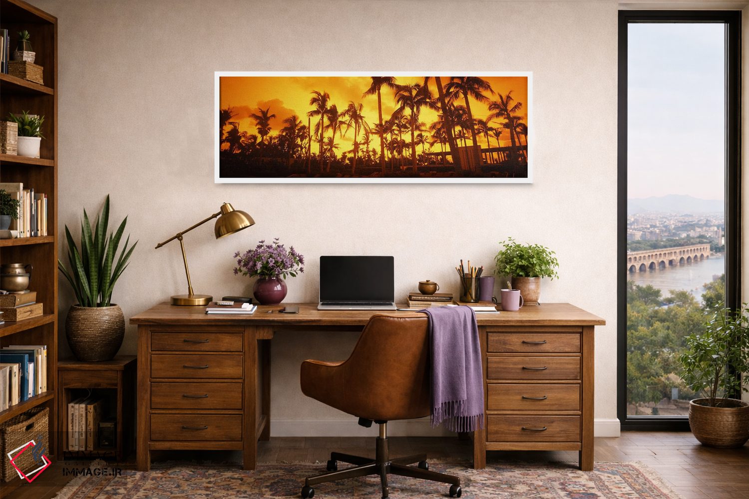 تابلو دکوراتیو The Setai Hotel, South Beach, Miami Beach, Florida, USA… اثر پانورامیک ایمجز - D1W
