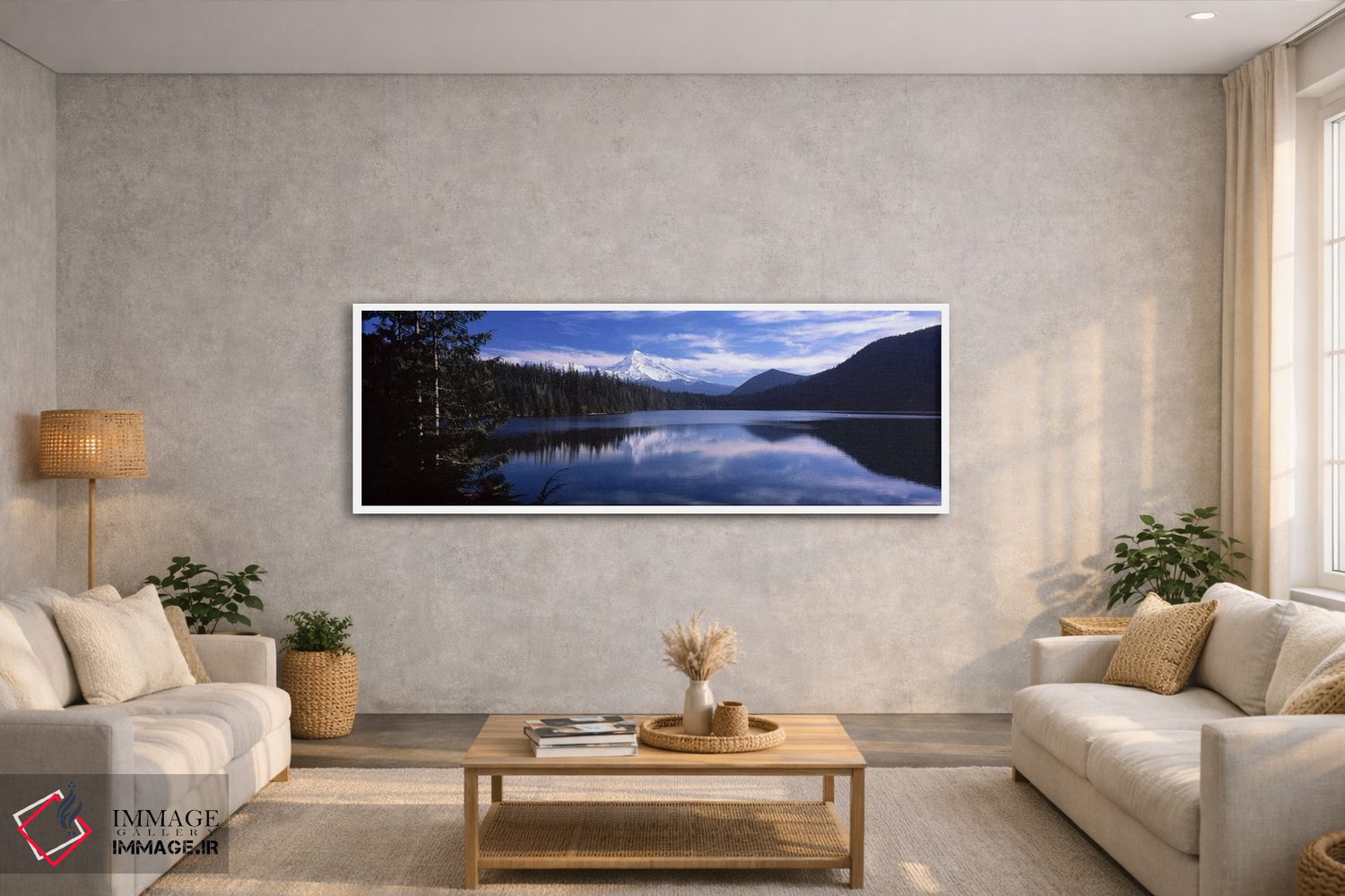 تابلو دکوراتیو Lost Lake, Mt. Hood National Forest, Hood River County… اثر پانورامیک ایمجز - D2W