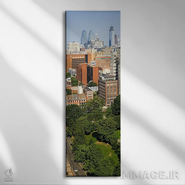 تابلو دکوراتیو Washington Square, Philadelphia, Philadelphia County, P… اثر پانورامیک ایمجز - نمای روبهرو روی دیوار