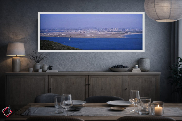 تابلو دکوراتیو Coronado, San Diego, San Diego Bay, San Diego County, C… اثر پانورامیک ایمجز - D3W