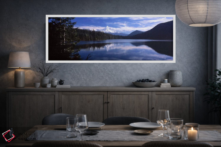 تابلو دکوراتیو Lost Lake, Mt. Hood National Forest, Hood River County… اثر پانورامیک ایمجز - D3W
