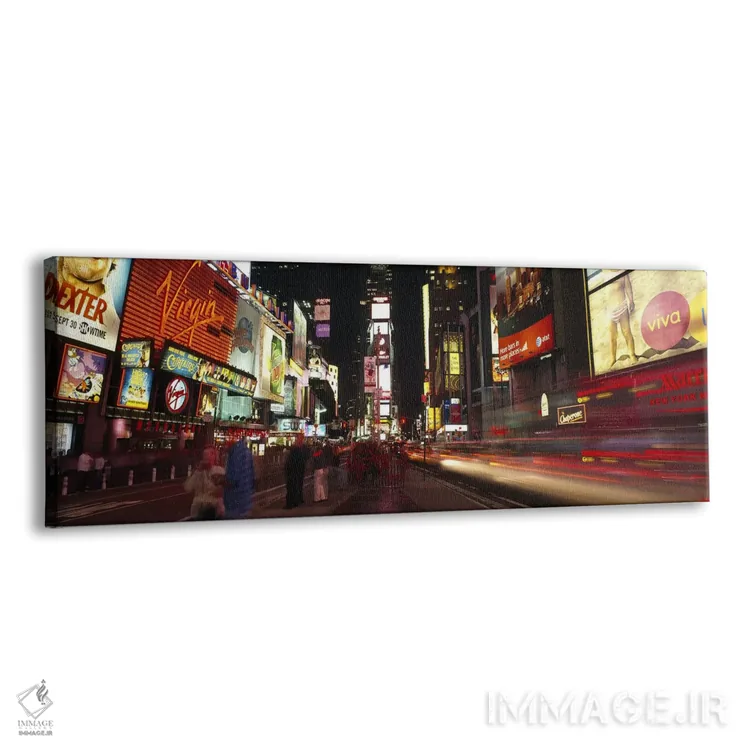 تابلو دکوراتیو Times Square, New York City, New York, USA,نمای حرکتی ت… اثر پانورامیک ایمجز - نمای پرسپکتیو محصول