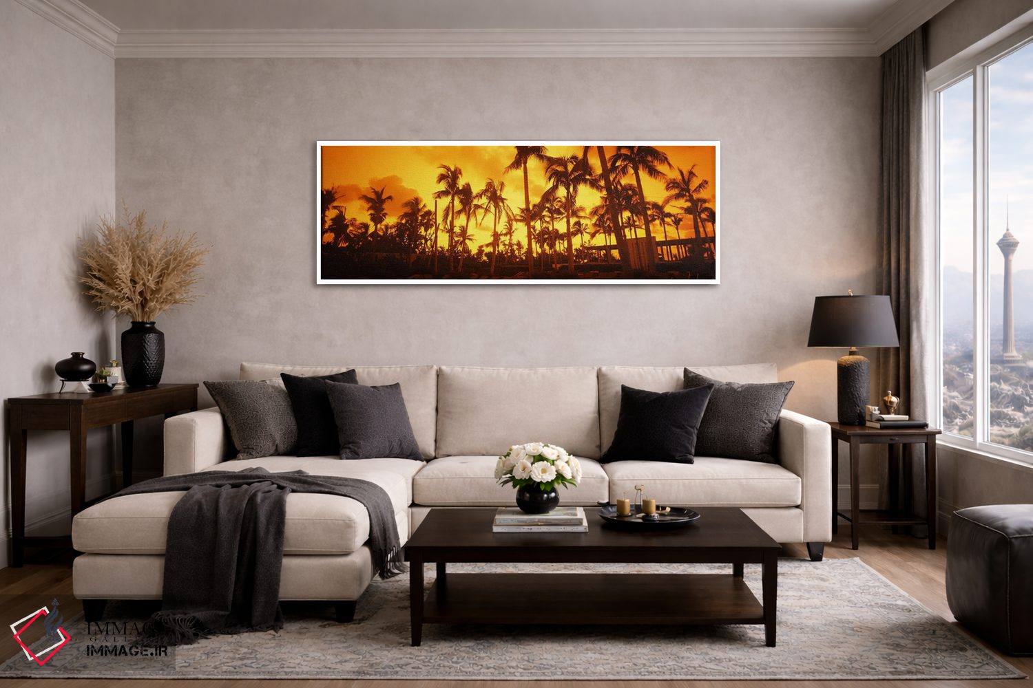 تابلو دکوراتیو The Setai Hotel, South Beach, Miami Beach, Florida, USA… اثر پانورامیک ایمجز - D4W