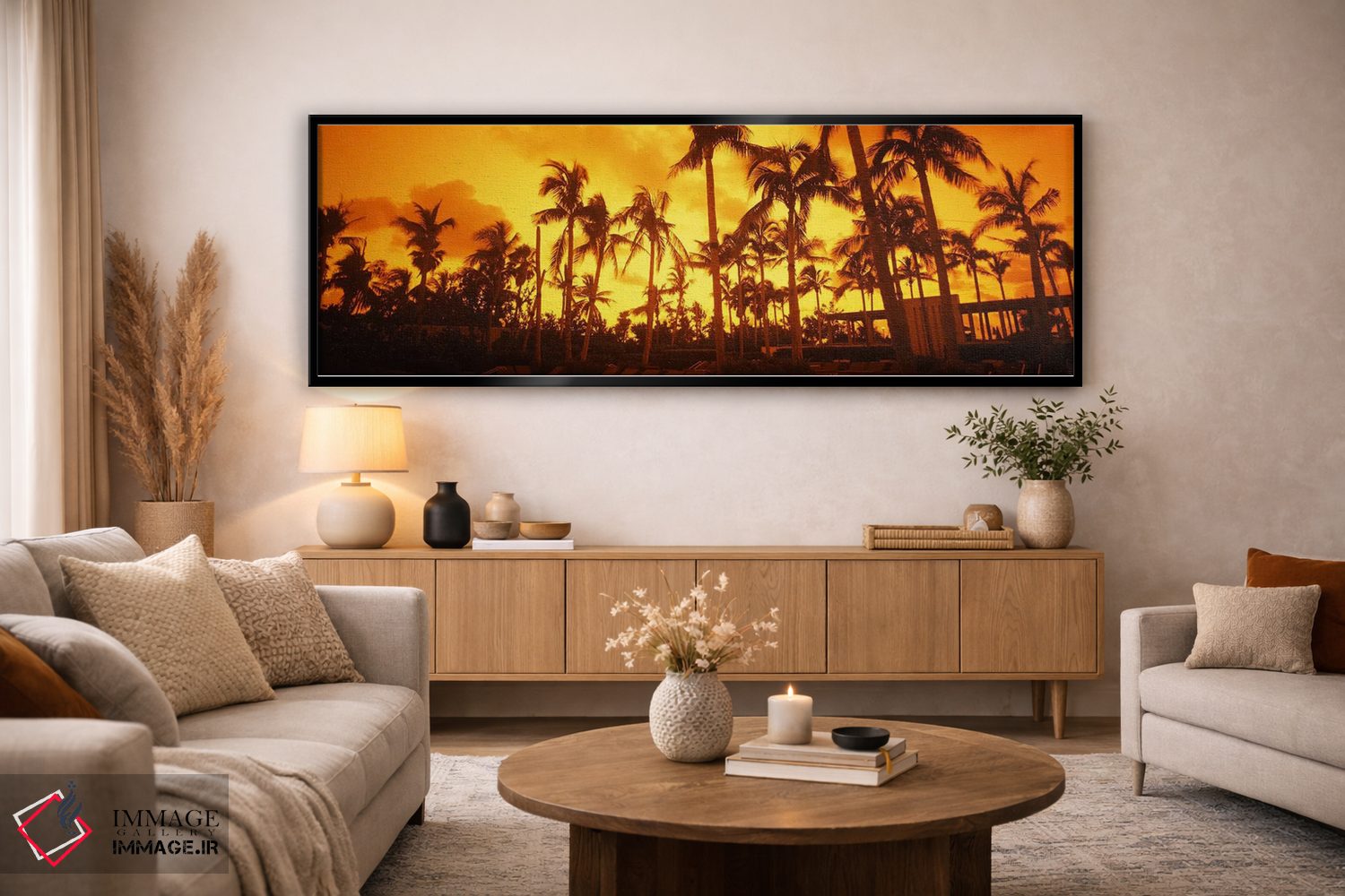 تابلو دکوراتیو The Setai Hotel, South Beach, Miami Beach, Florida, USA… اثر پانورامیک ایمجز - D5B