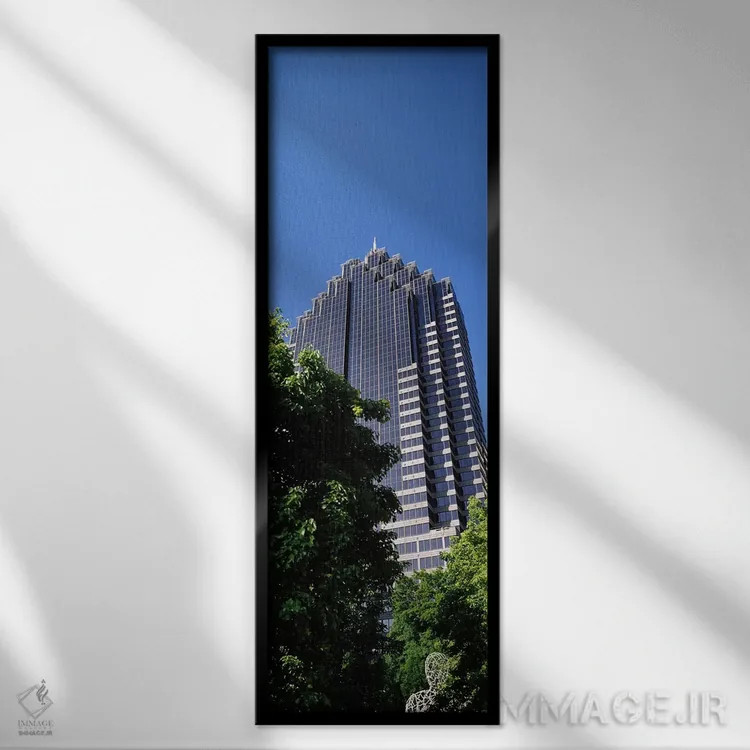 تابلو دکوراتیو 1230 Peachtree Street, Atlanta, Fulton County, Georgia… اثر پانورامیک ایمجز - نمای قابدار مشکی