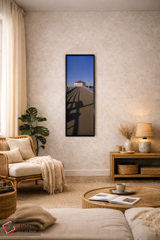 تابلو دکوراتیو Manhattan Beach Pier, Manhattan Beach, Los Angeles Coun… اثر پانورامیک ایمجز - D3B