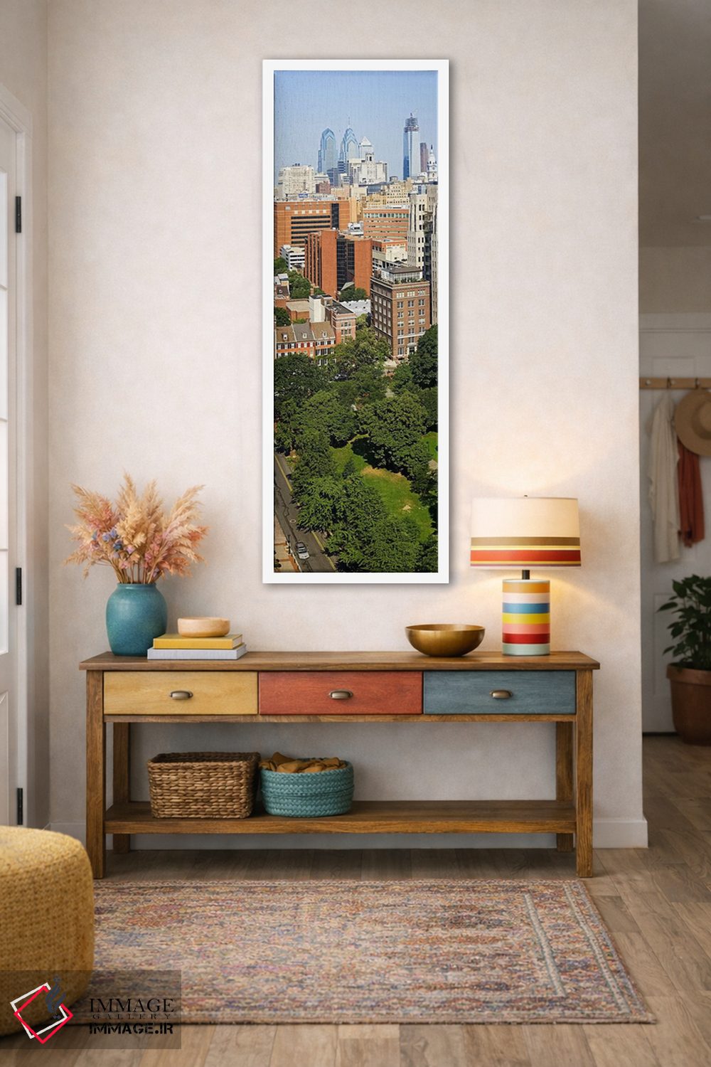 تابلو دکوراتیو Washington Square, Philadelphia, Philadelphia County, P… اثر پانورامیک ایمجز - D1W