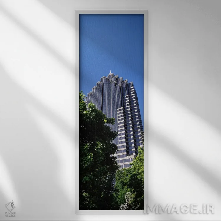 تابلو دکوراتیو 1230 Peachtree Street, Atlanta, Fulton County, Georgia… اثر پانورامیک ایمجز - نمای قابدار سفید