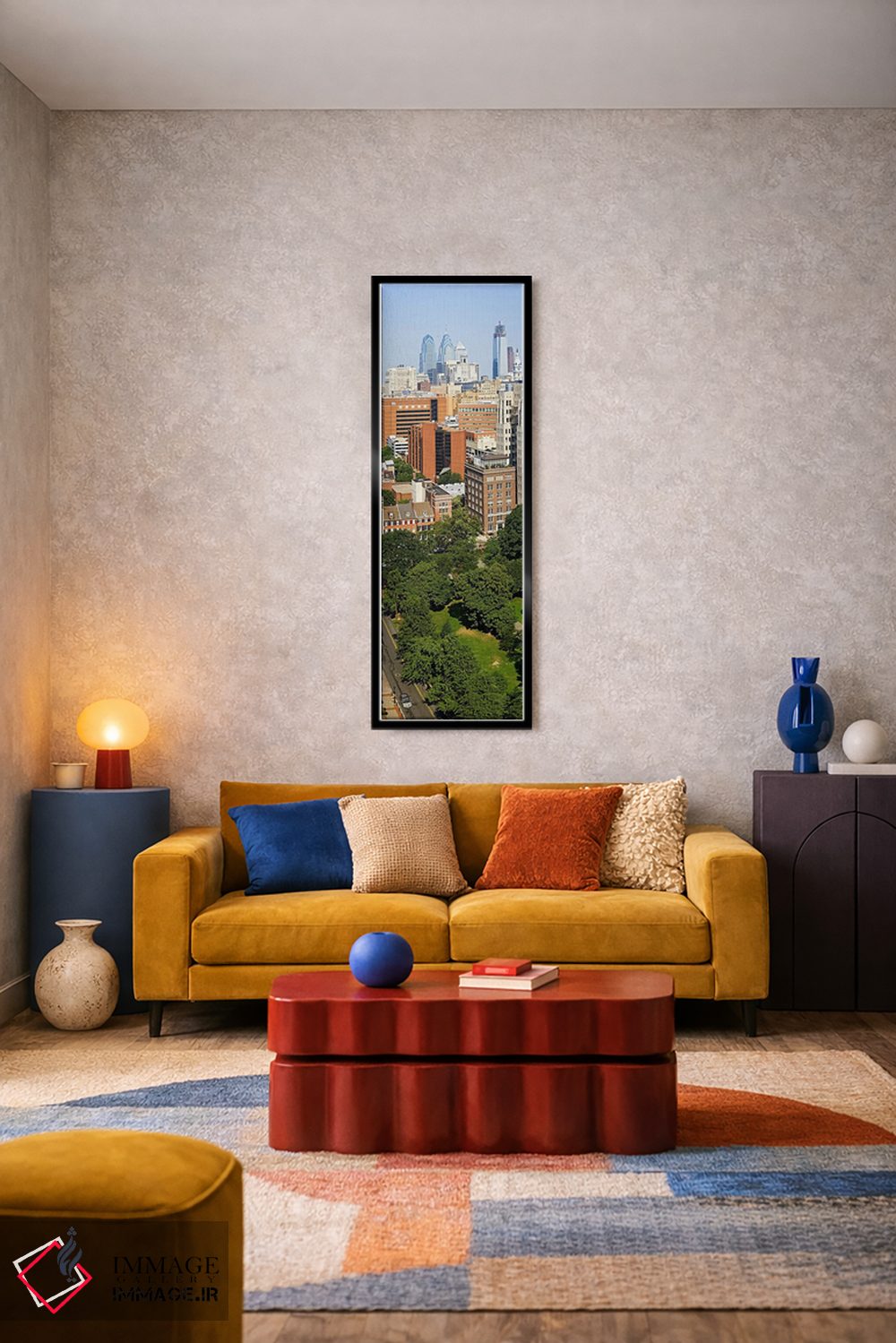 تابلو دکوراتیو Washington Square, Philadelphia, Philadelphia County, P… اثر پانورامیک ایمجز - D4B