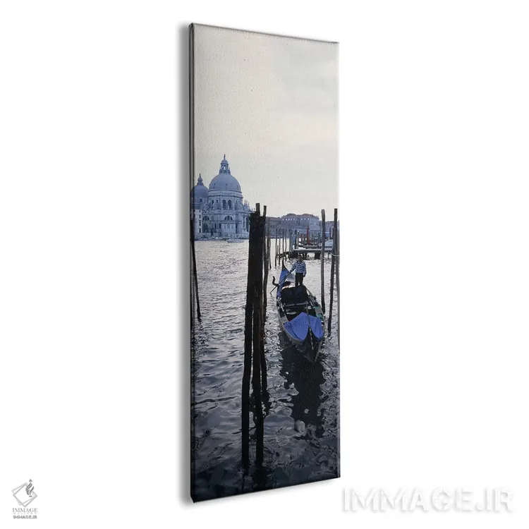 تابلو دکوراتیو Santa Maria Della Salute, Venice, Veneto, Italy,گوندولی… اثر پانورامیک ایمجز - نمای پرسپکتیو محصول