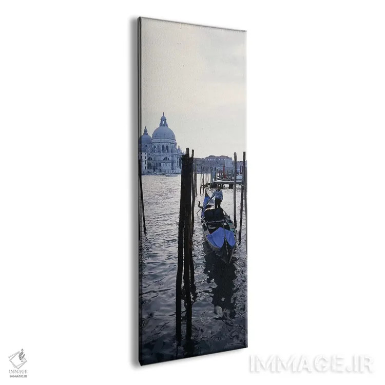 تابلو دکوراتیو Santa Maria Della Salute, Venice, Veneto, Italy,گوندولی… اثر پانورامیک ایمجز - نمای پرسپکتیو محصول