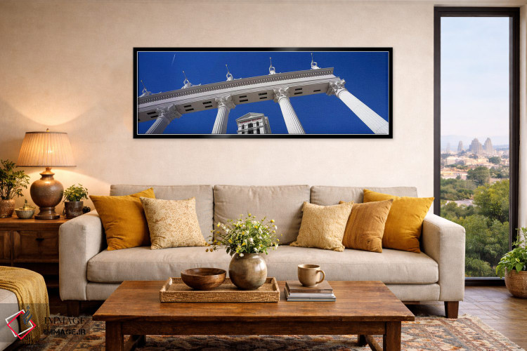 تابلو دکوراتیو The Las Vegas Strip, Las Vegas, Nevada, USA,نمای زاویه… اثر پانورامیک ایمجز - D6B
