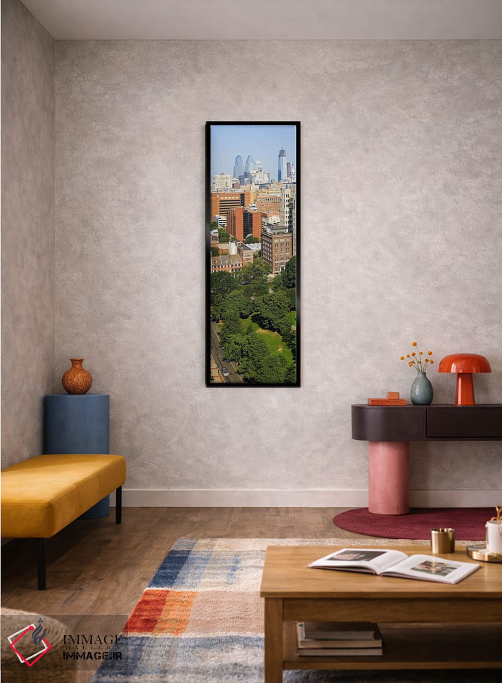 تابلو دکوراتیو Washington Square, Philadelphia, Philadelphia County, P… اثر پانورامیک ایمجز - D6B