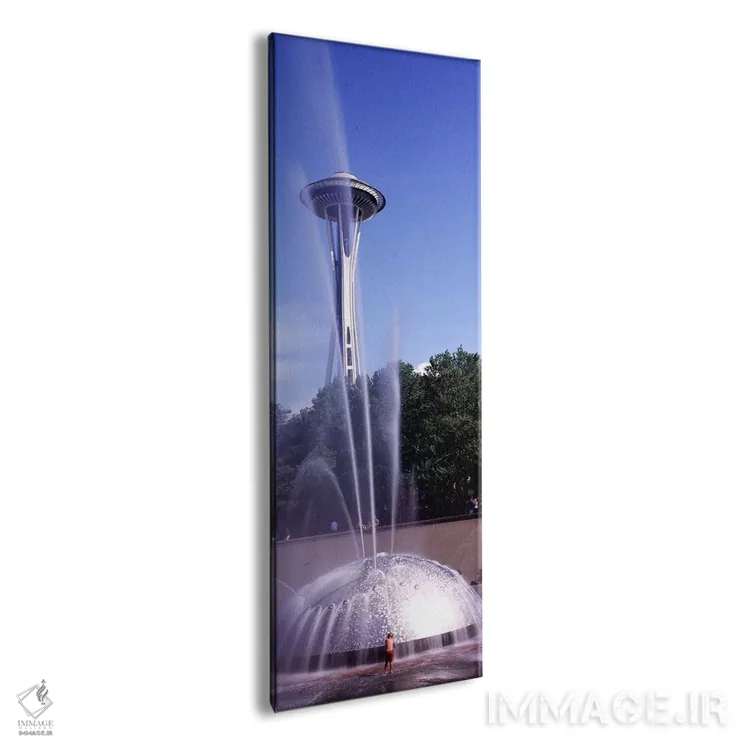 تابلو دکوراتیو Space Needle, Seattle, King County, Washington State, U… اثر پانورامیک ایمجز - نمای پرسپکتیو محصول