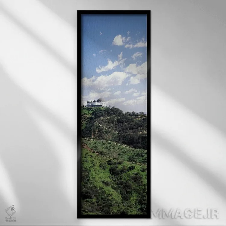 تابلو دکوراتیو Griffith Park Observatory, Los Angeles, California, USA… اثر پانورامیک ایمجز - نمای قابدار مشکی