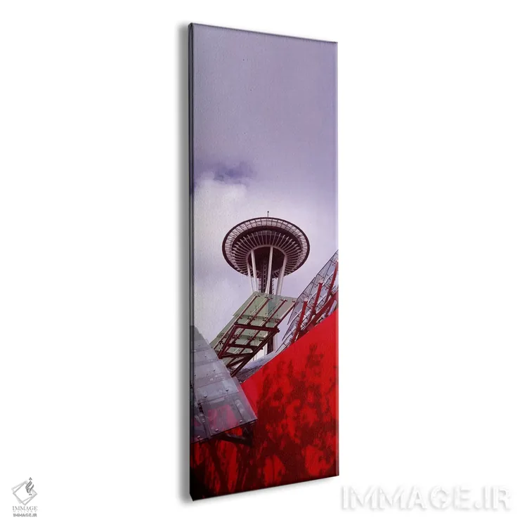 تابلو دکوراتیو Space Needle, Seattle, King County, Washington State, U… اثر پانورامیک ایمجز - نمای پرسپکتیو محصول