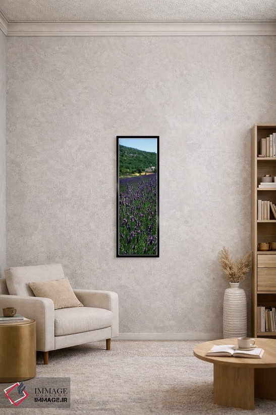 تابلو دکوراتیو Provence-Alpes-Cote d'Azur, France,مزرعه اسطوخودوس با ص… اثر پانورامیک ایمجز - D6B