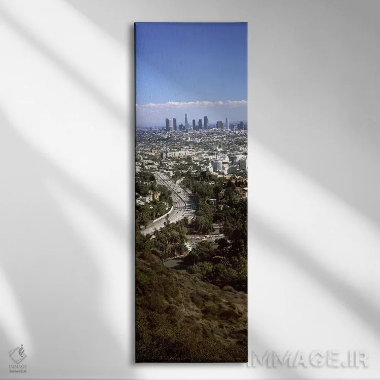 تابلو دکوراتیو Hollywood, City Of Los Angeles, Los Angeles County, Cal… اثر پانورامیک ایمجز - نمای روبهرو روی دیوار