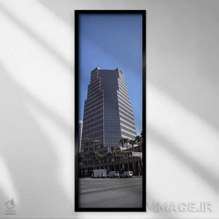 تابلو دکوراتیو Tucson, Pima County, Arizona, USA,نمای روبه پایین ساختم… اثر پانورامیک ایمجز - نمای قابدار مشکی