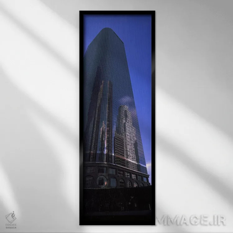 تابلو دکوراتیو City Of Los Angeles, Los Angeles County, California, US… اثر پانورامیک ایمجز - نمای قابدار مشکی