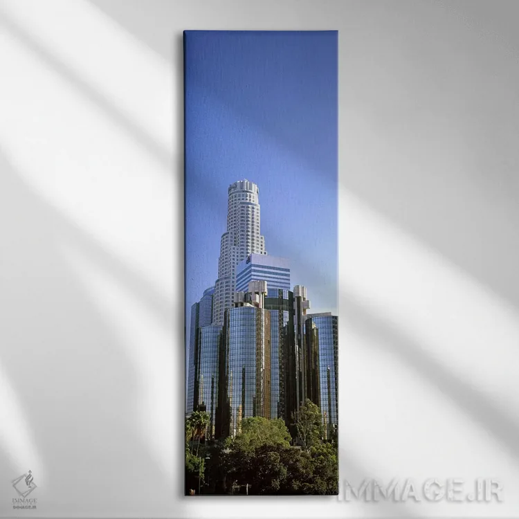 تابلو دکوراتیو City Of Los Angeles, Los Angeles County, California, US… اثر پانورامیک ایمجز - نمای روبهرو روی دیوار