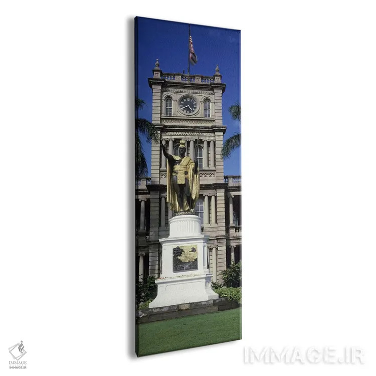 تابلو دکوراتیو Aliiolani Hale, Honolulu, Oahu, Honolulu County, Hawaii… اثر پانورامیک ایمجز - نمای پرسپکتیو محصول