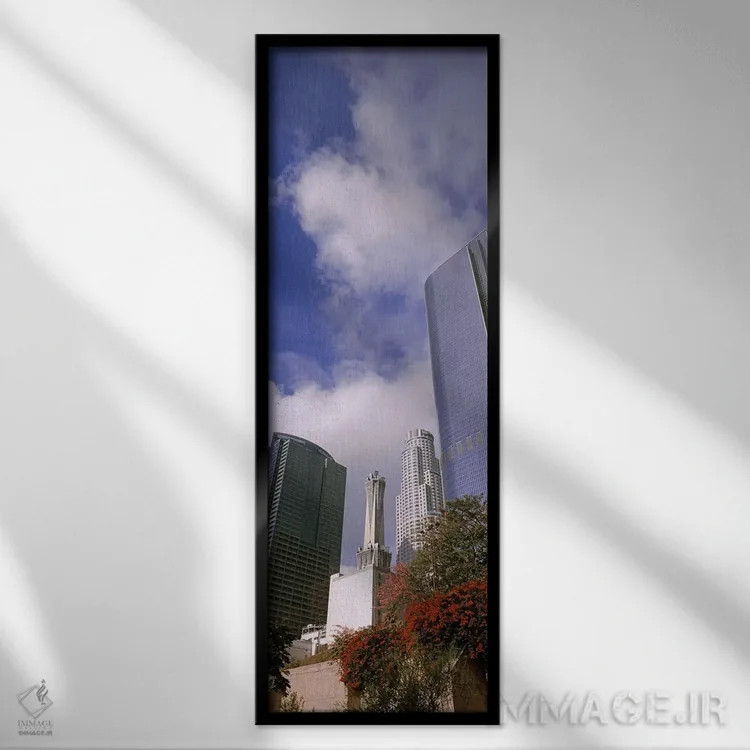 تابلو دکوراتیو City Of Los Angeles, Los Angeles County, California, US… اثر پانورامیک ایمجز - نمای قابدار مشکی