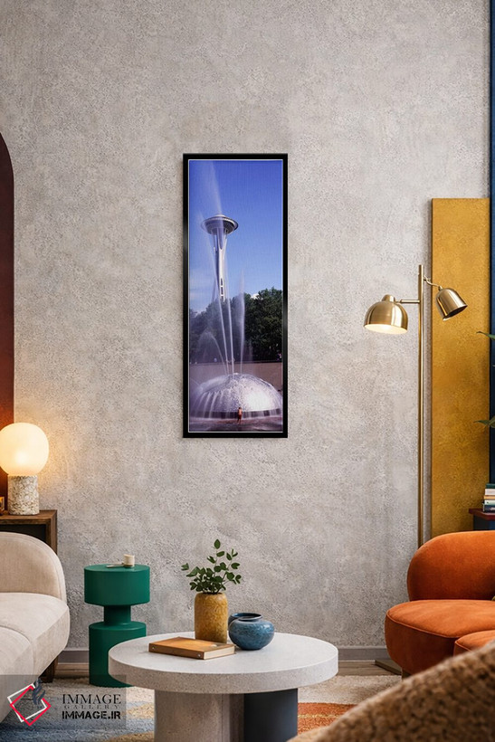تابلو دکوراتیو Space Needle, Seattle, King County, Washington State, U… اثر پانورامیک ایمجز - D1B