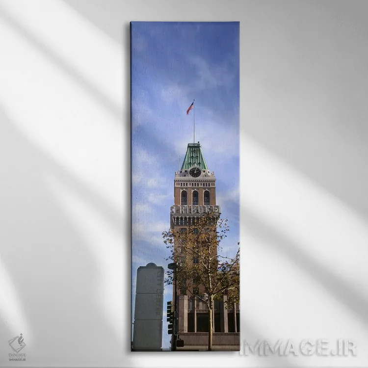 تابلو دکوراتیو Tribune Tower, Oakland, Alameda County, California, USA… اثر پانورامیک ایمجز - نمای روبهرو روی دیوار