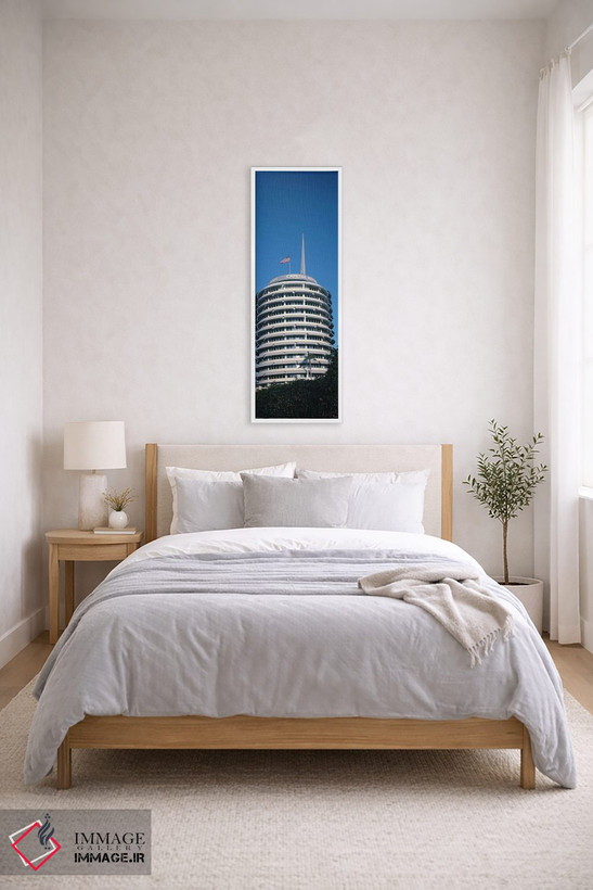 تابلو دکوراتیو Capitol Records Building, City of Los Angeles, Californ… اثر پانورامیک ایمجز - D2W