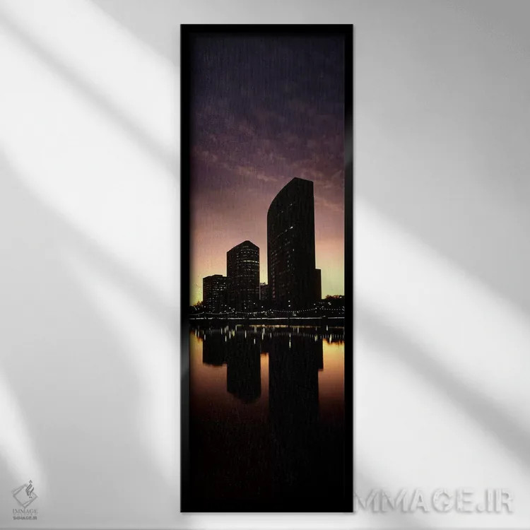 تابلو دکوراتیو Lake Merritt, Oakland, Alameda County, California, USA… اثر پانورامیک ایمجز - نمای قابدار مشکی