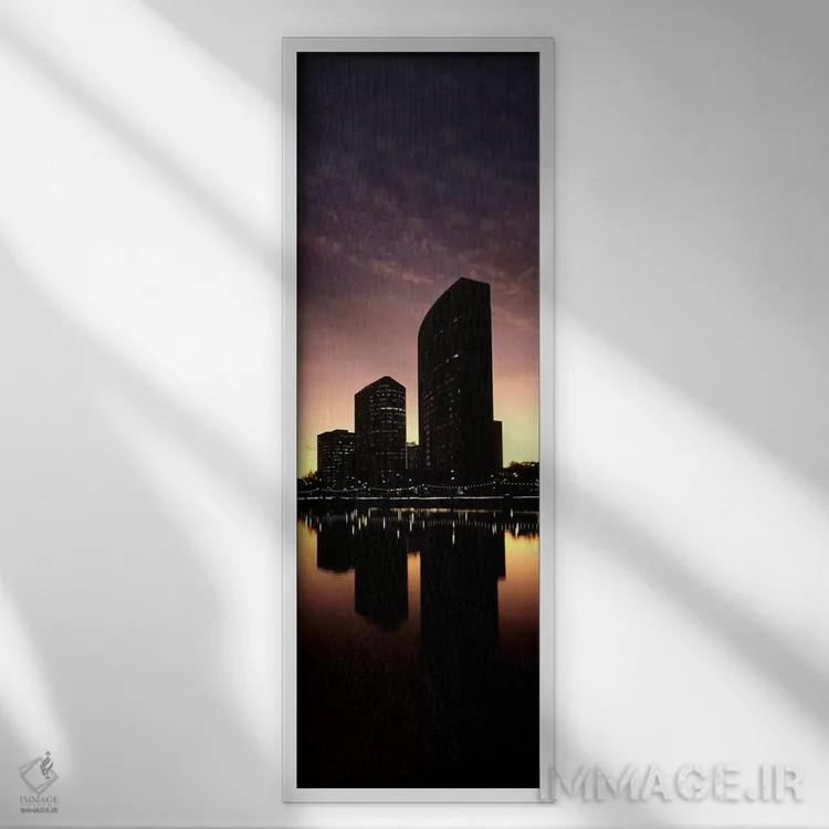 تابلو دکوراتیو Lake Merritt, Oakland, Alameda County, California, USA… اثر پانورامیک ایمجز - نمای قابدار سفید