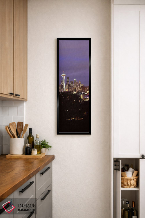 تابلو دکوراتیو Space Needle, Seattle, King County, Washington State, U… اثر پانورامیک ایمجز - D5B