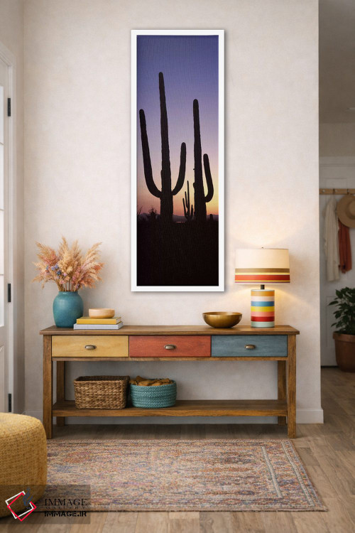 تابلو دکوراتیو Saguaro National Park, Tucson, Pima County, Arizona, US… اثر پانورامیک ایمجز - D1W