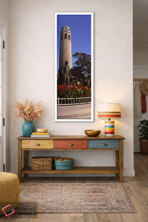 تابلو دکوراتیو Coit Tower, Telegraph Hill, San Francisco, California… اثر پانورامیک ایمجز - D1W