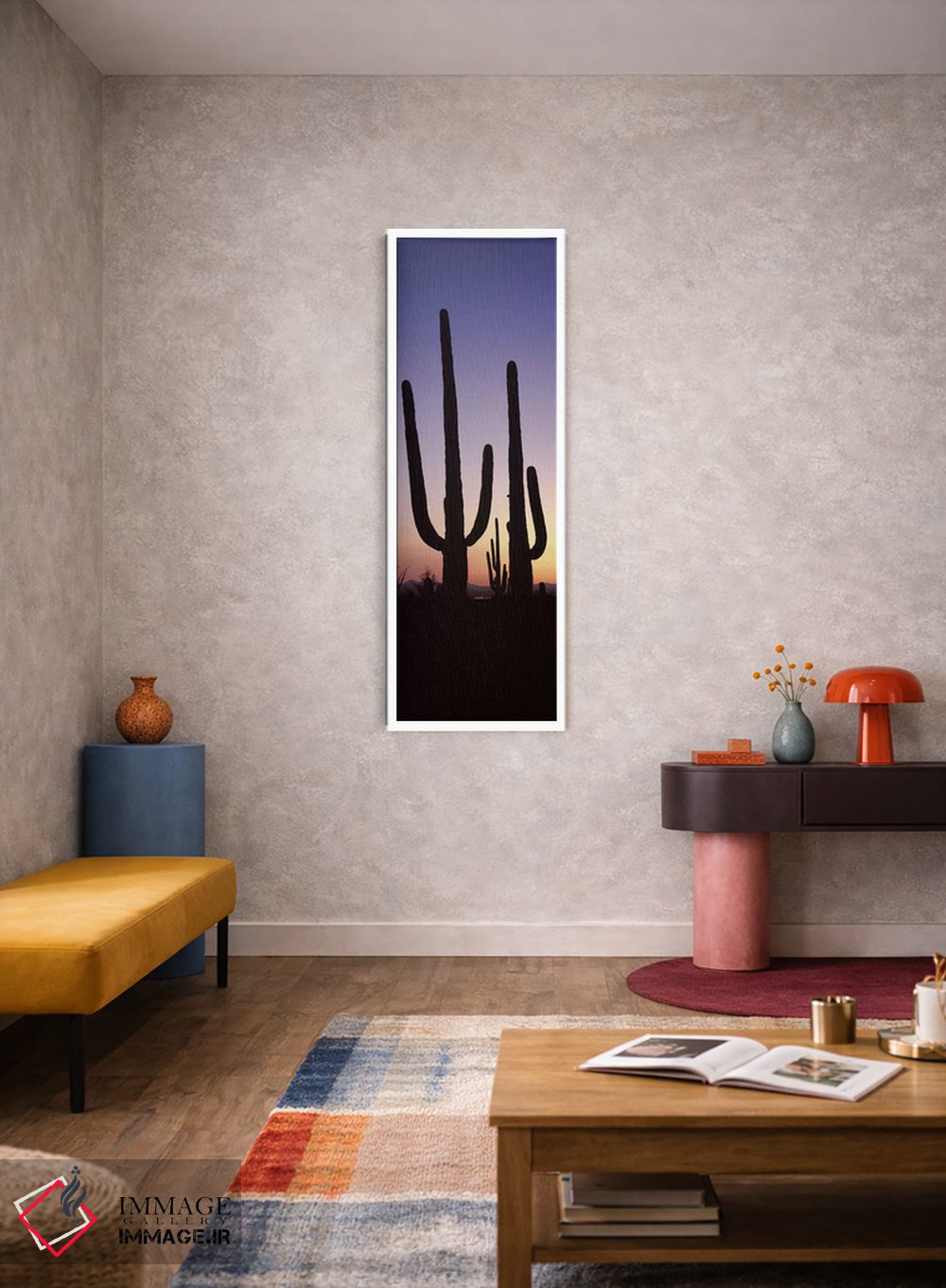 تابلو دکوراتیو Saguaro National Park, Tucson, Pima County, Arizona, US… اثر پانورامیک ایمجز - D3W