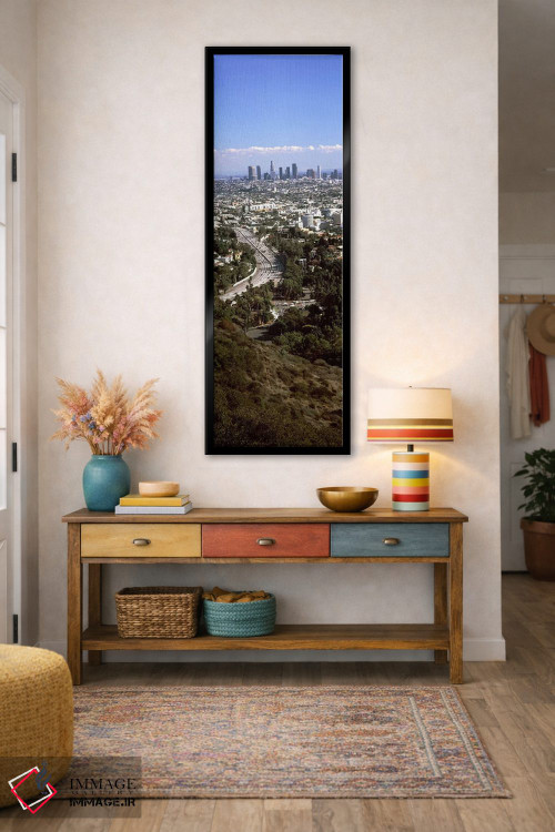 تابلو دکوراتیو Hollywood, City Of Los Angeles, Los Angeles County, Cal… اثر پانورامیک ایمجز - D1B