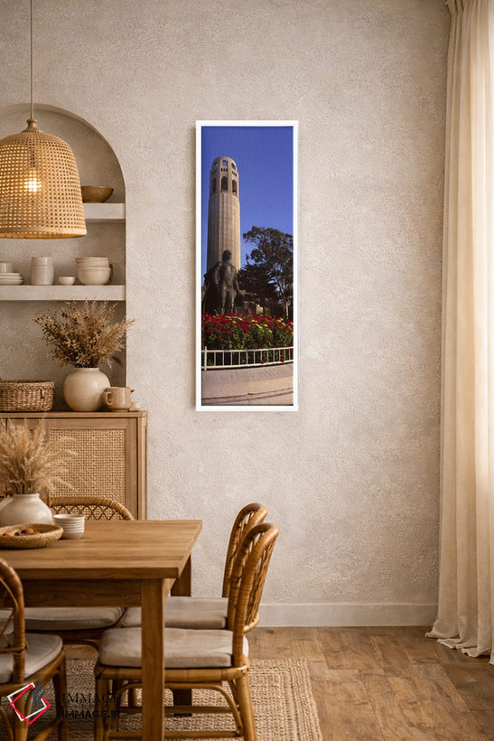 تابلو دکوراتیو Coit Tower, Telegraph Hill, San Francisco, California… اثر پانورامیک ایمجز - D2W