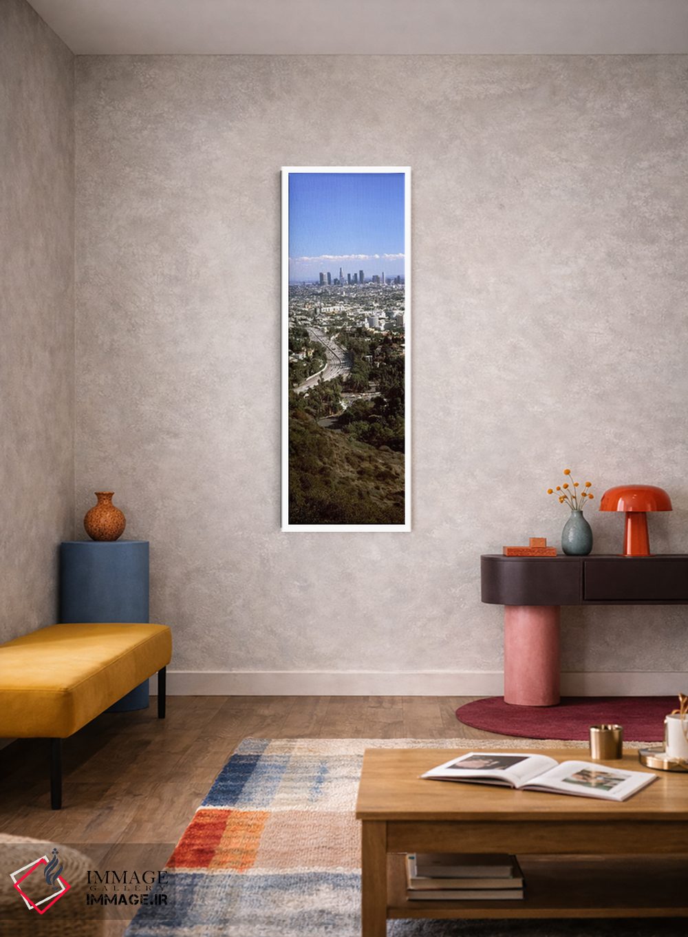 تابلو دکوراتیو Hollywood, City Of Los Angeles, Los Angeles County, Cal… اثر پانورامیک ایمجز - D2W