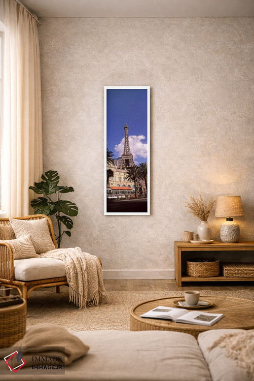 تابلو دکوراتیو Replica Eiffel Tower, Paris Las Vegas, The Strip, Las V… اثر پانورامیک ایمجز - D2W