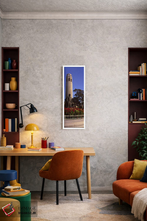 تابلو دکوراتیو Coit Tower, Telegraph Hill, San Francisco, California… اثر پانورامیک ایمجز - D3W