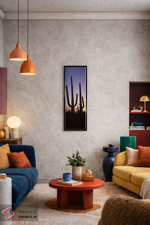 تابلو دکوراتیو Saguaro National Park, Tucson, Pima County, Arizona, US… اثر پانورامیک ایمجز - D5B