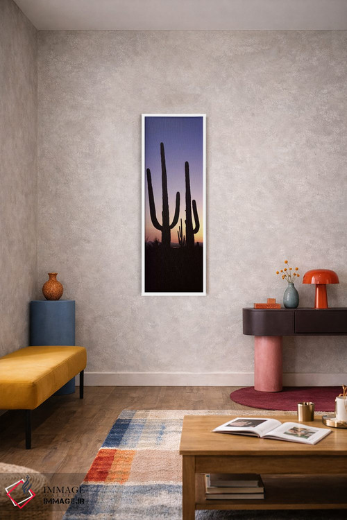 تابلو دکوراتیو Saguaro National Park, Tucson, Pima County, Arizona, US… اثر پانورامیک ایمجز - D6W