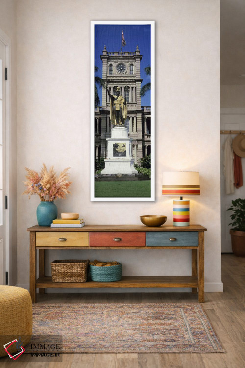 تابلو دکوراتیو Aliiolani Hale, Honolulu, Oahu, Honolulu County, Hawaii… اثر پانورامیک ایمجز - D2W