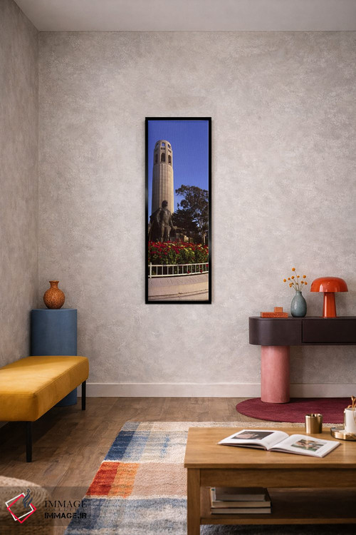 تابلو دکوراتیو Coit Tower, Telegraph Hill, San Francisco, California… اثر پانورامیک ایمجز - D5B