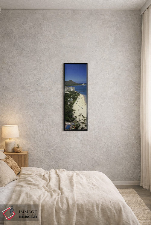 تابلو دکوراتیو Honolulu, Oahu, Honolulu County, Hawaii, USA #4,ساختمان… اثر پانورامیک ایمجز - D2B