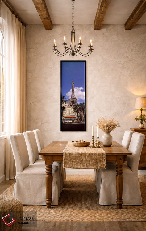 تابلو دکوراتیو Replica Eiffel Tower, Paris Las Vegas, The Strip, Las V… اثر پانورامیک ایمجز - D6B