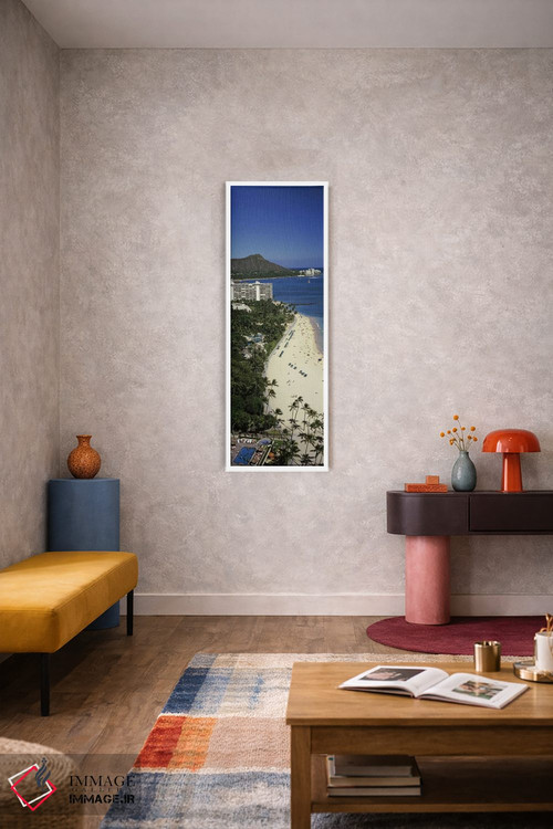 تابلو دکوراتیو Honolulu, Oahu, Honolulu County, Hawaii, USA #4,ساختمان… اثر پانورامیک ایمجز - D5W